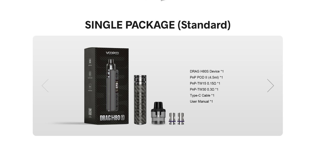 VOOPOO Drag H 80S