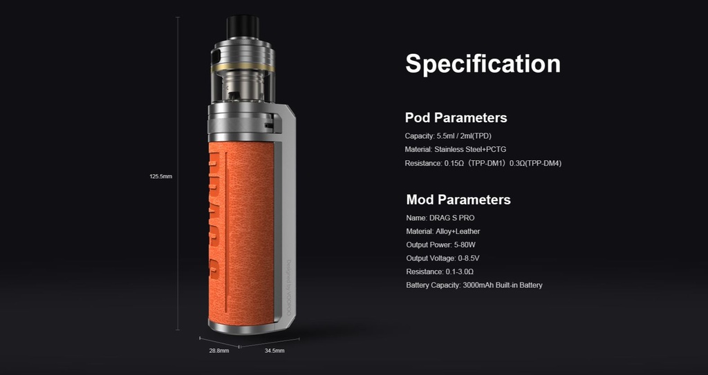 VOOPOO Drag S Pro