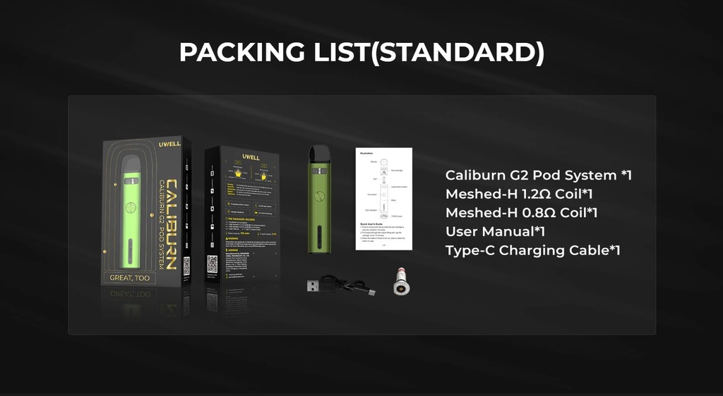 UWELL CALIBURN G2