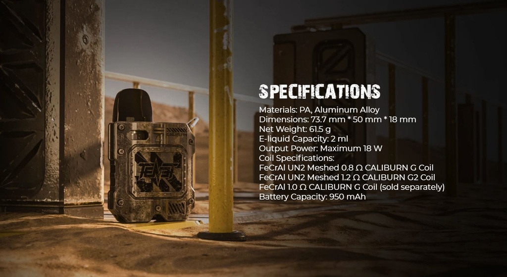 UWELL CALIBURN Tenet KOKO