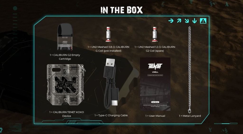 UWELL CALIBURN Tenet KOKO
