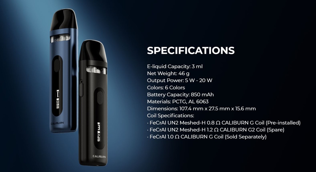 UWELL CALIBURN X