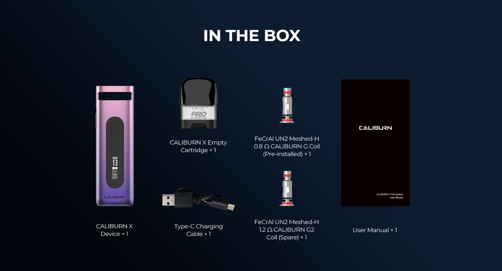 UWELL CALIBURN X