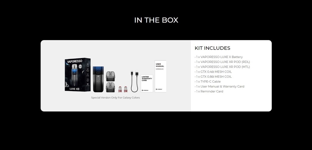 VAPORESSO Luxe X