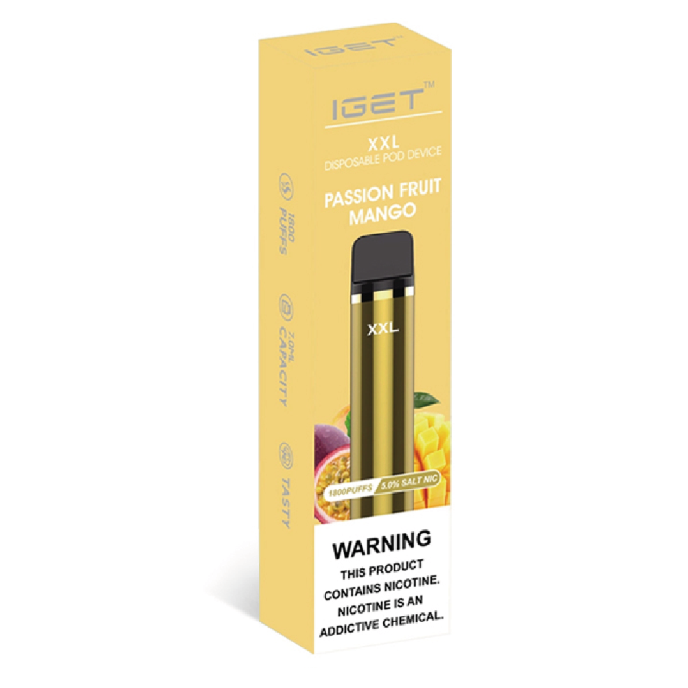 [IE2PPFM] IGET EXTRA 2000 Puffs Passion Fruit Mango