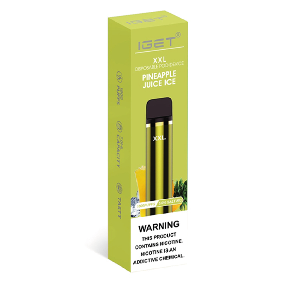 [IE2PPJI] IGET EXTRA 2000 Puffs Pineapple Juice Ice