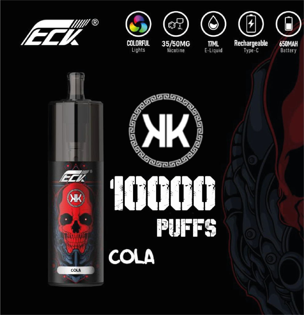 [KE1PC] KK ENERGY 10000 Puffs Cola