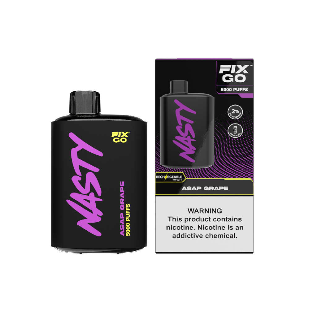 [NF5PAG] NASTY FIXGO 5000 Puffs ASAP Grape