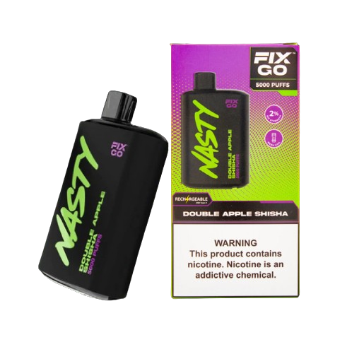 [NF5PDAS] NASTY FIXGO 5000 Puffs Double Apple Shisha