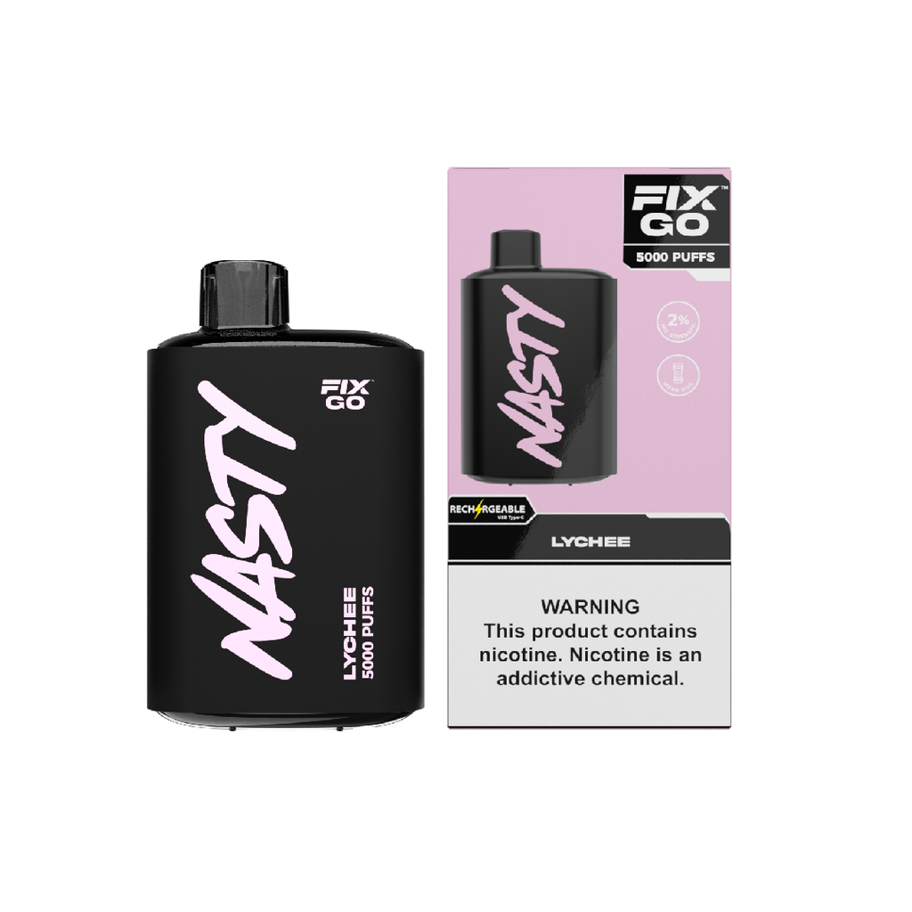 [NF5PL] NASTY FIXGO 5000 Puffs Lychee