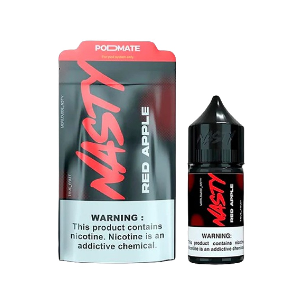 [NPRA33] NASTY PodMate Red Apple 35mg 30ml