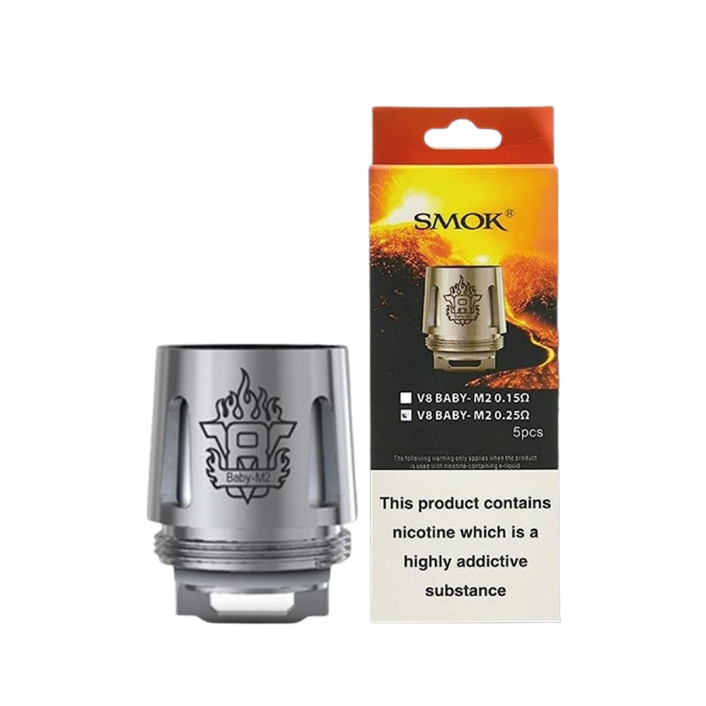 [SVBMC(0O] SMOK V8 Baby M2 Coils (5pcs) 0.25 ohms