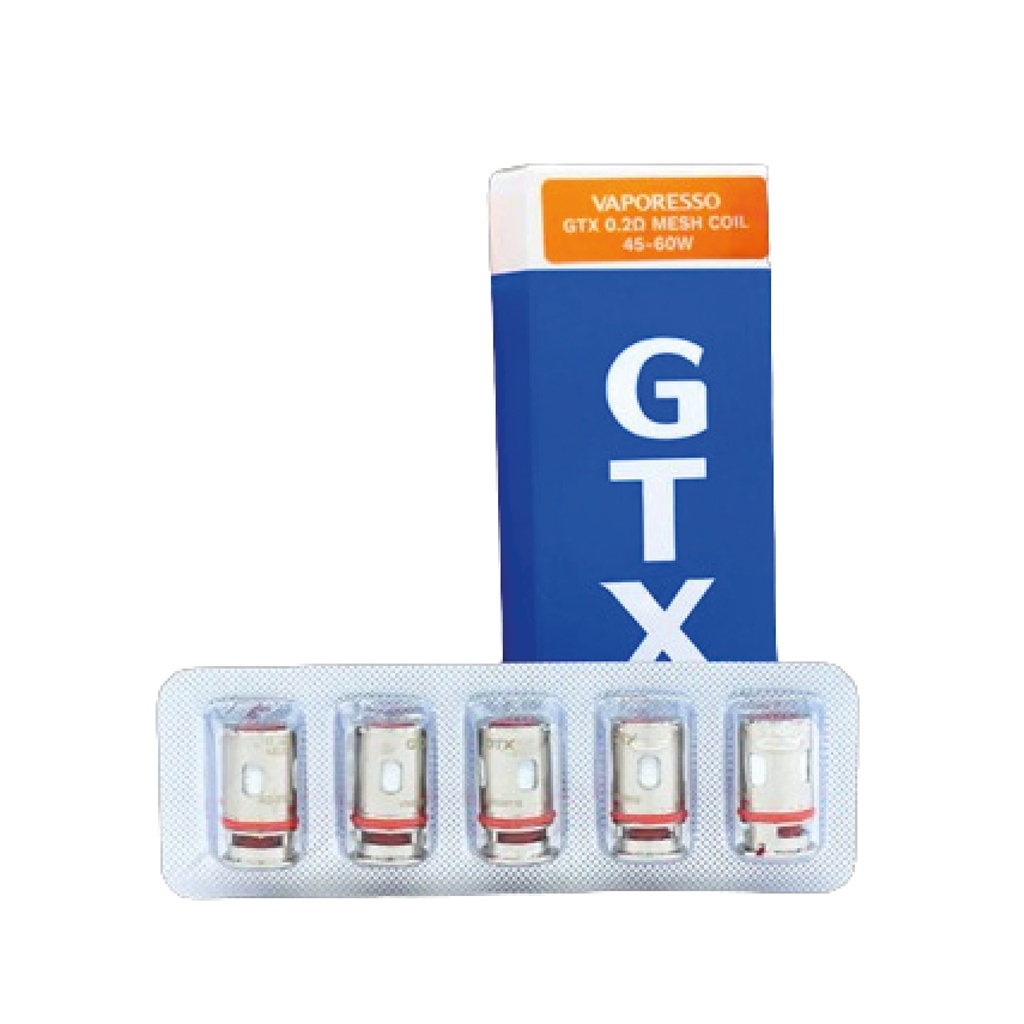 [VGMC(0O] VAPORESSO GTX MESH Coils (5pcs) (0.2ohms)