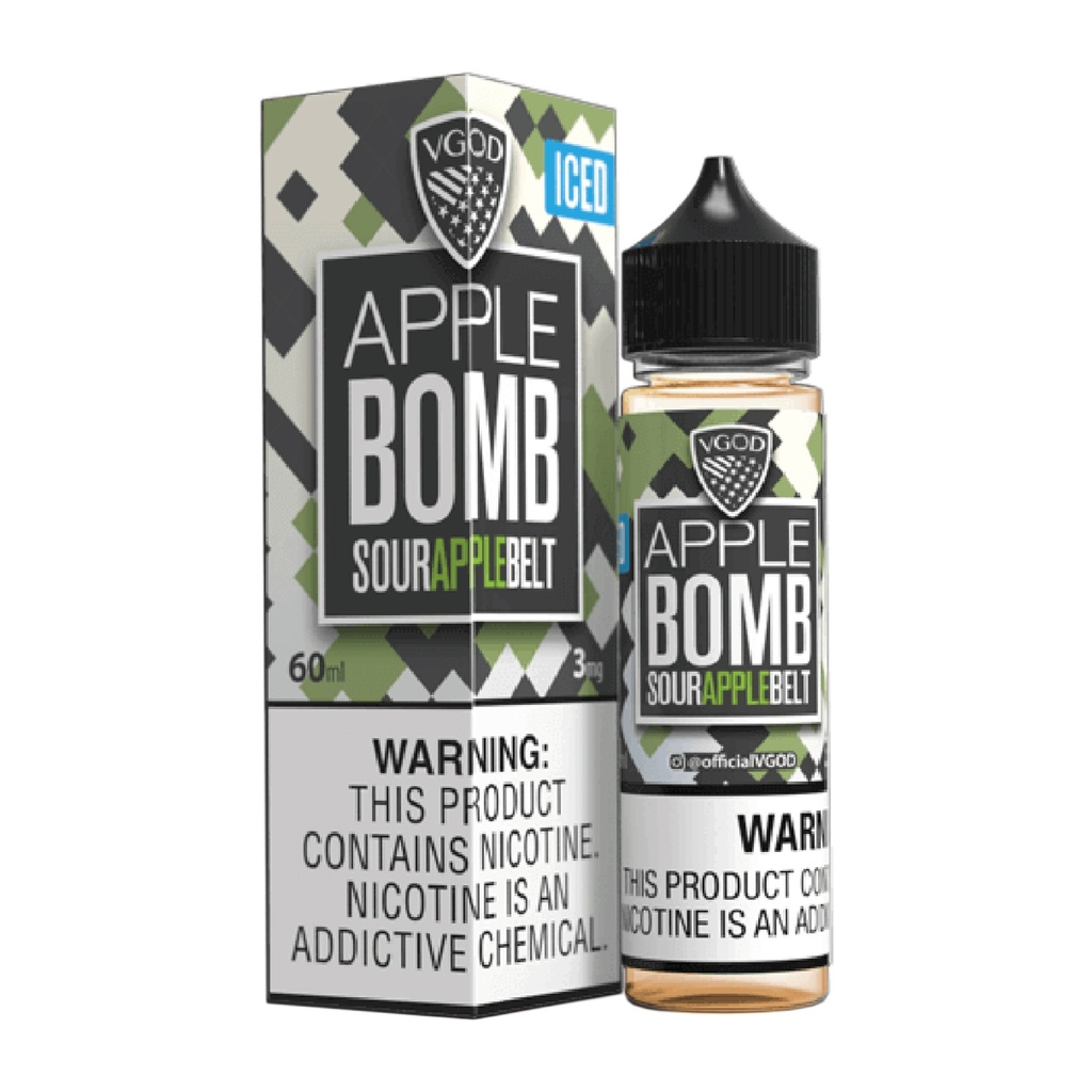 VGOD Apple Bomb Ice 3mg 60ml