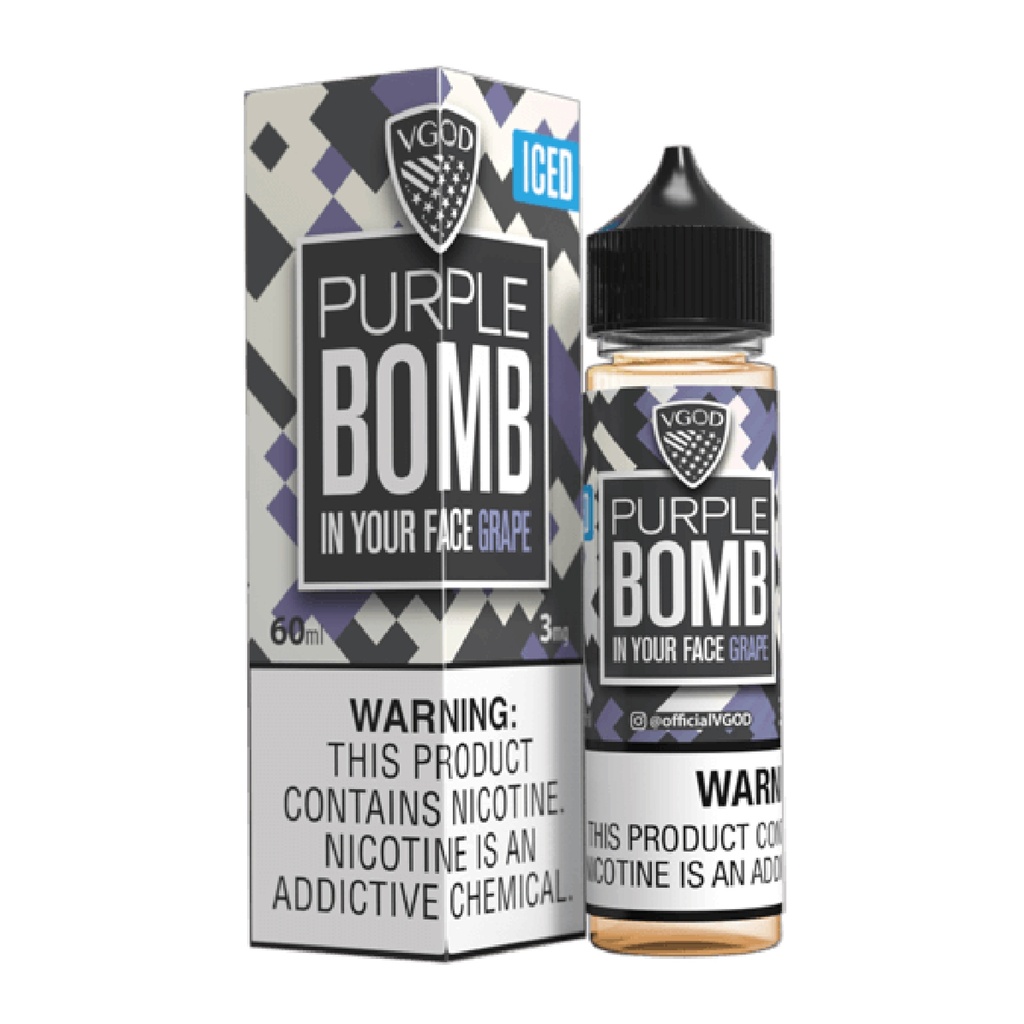 VGOD Purple Bomb Ice 3mg 60ml