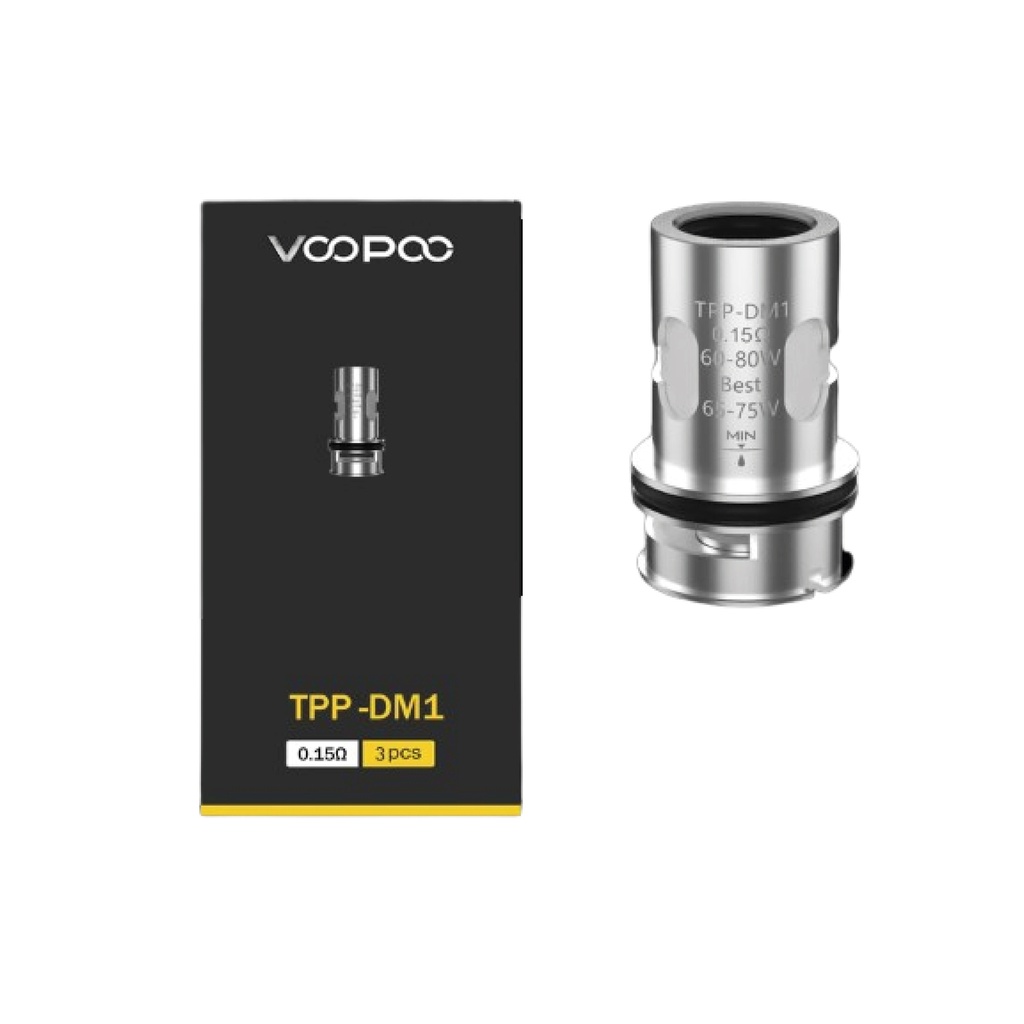 [VTC(0O] VOOPOO TPP-DM1 Coils (3pcs) 0.15 ohms