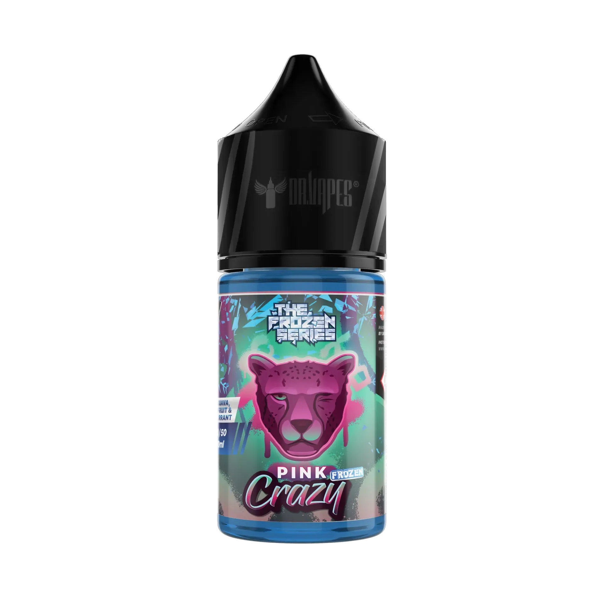 PANTHER Pink Crazy Frozen Guava, Passionfruit & Blackcurrant 30mg 30ml