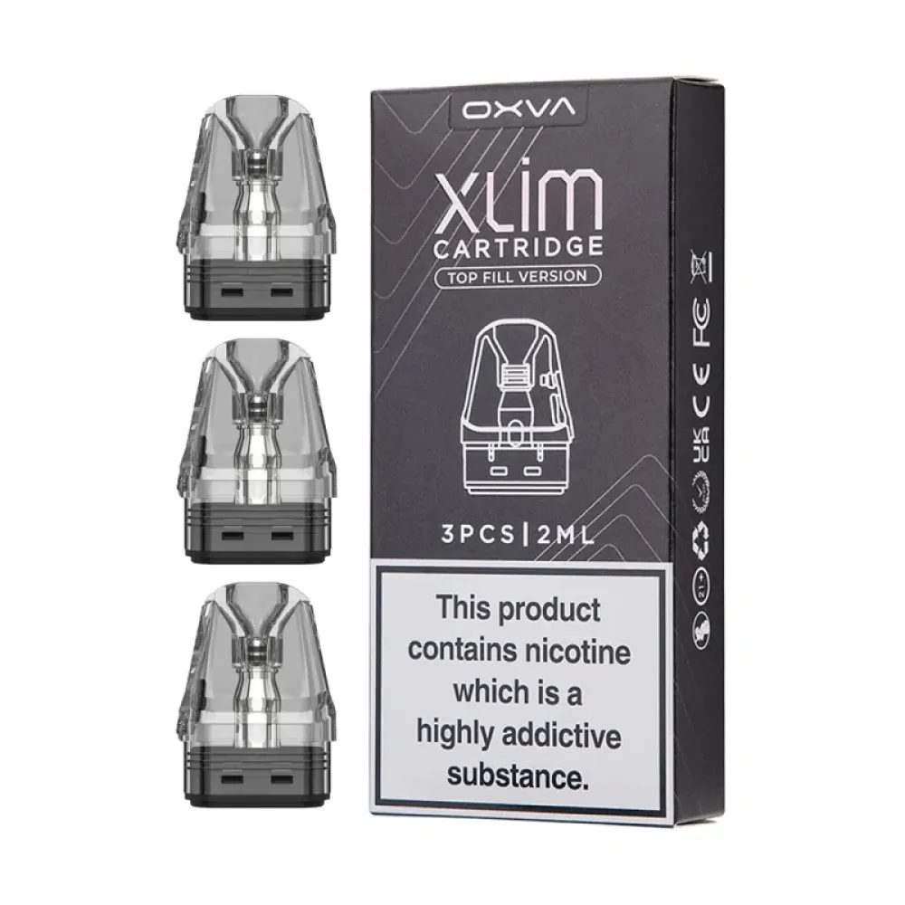 OXVA XLIM Top Fill Cartridge 3pcs 0.6 Ohms