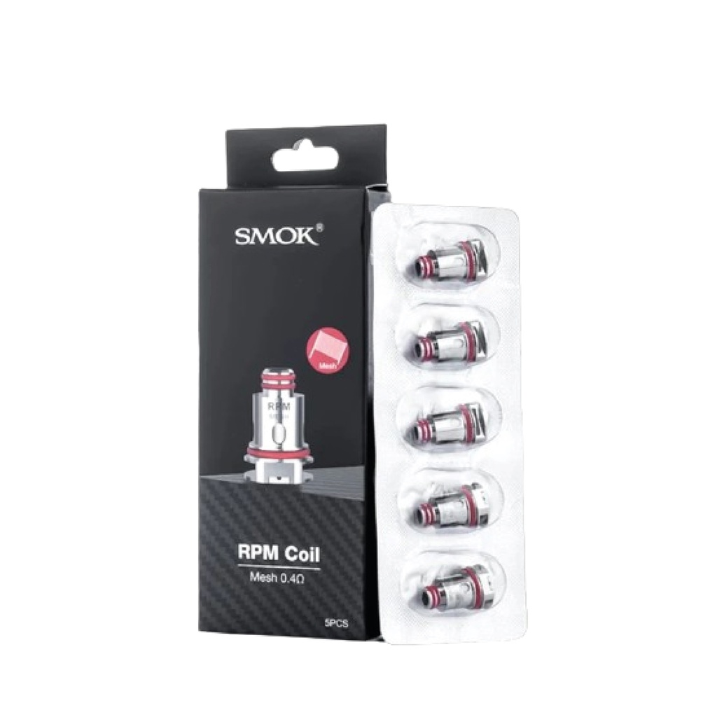SMOK RPM MESH Coils (5pcs) (RPM 1 0.4ohms)
