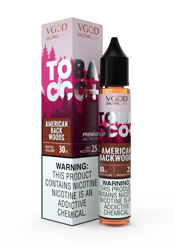 VGOD Tobacco Plus American Backwoods 30ml