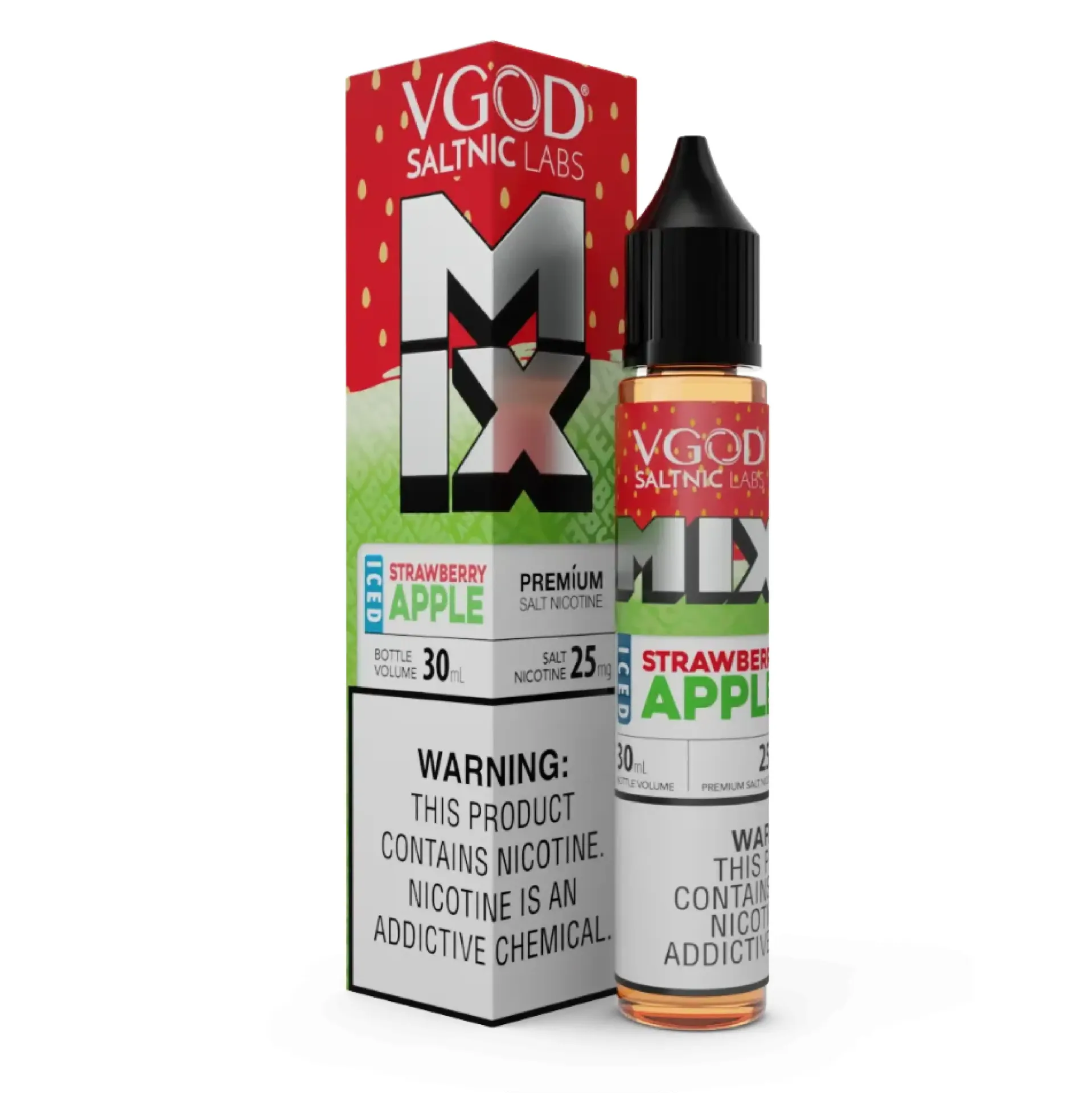 VGOD MIX Iced Strawberry Apple 30ml (25mg)