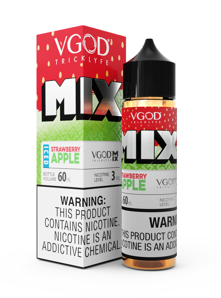 VGOD MIX Iced Strawberry Apple 60ml (3mg)