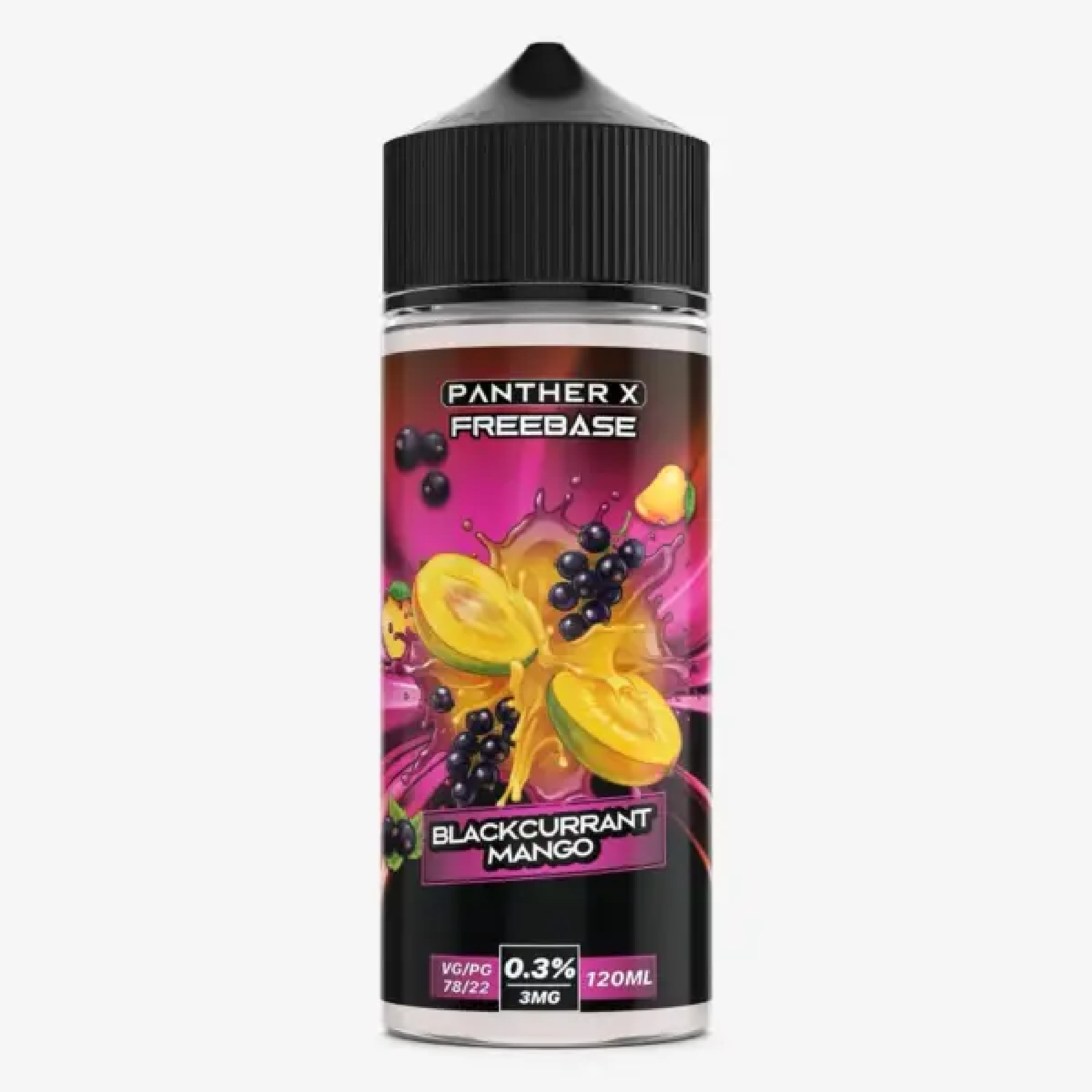 PANTHER X (Blackcurrant Mango) 120ml