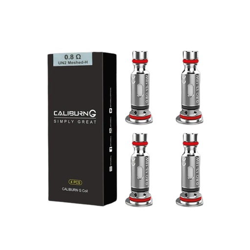 [UCGC(0O] UWELL CALIBURN G Coils (4pcs) 0.8 ohms