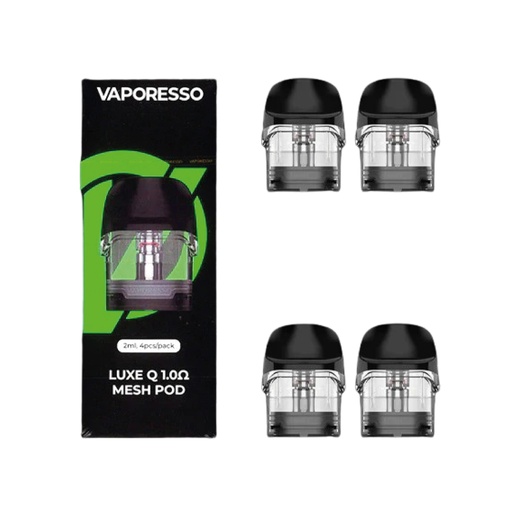 [VLQMP(1O] VAPORESSO Luxe Q Mesh Pods (4pcs) 1.0 ohms